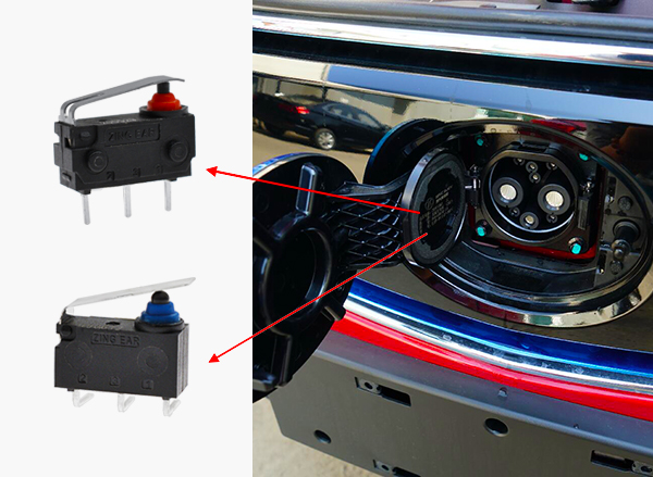 電動汽車充電口蓋裝置微動開關.jpg