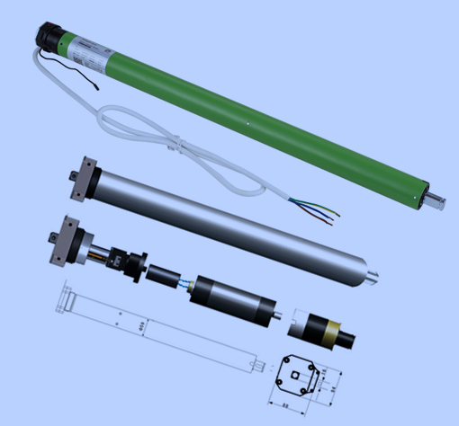 G6微動(dòng)開(kāi)關(guān)在管狀電機(jī)的應(yīng)用